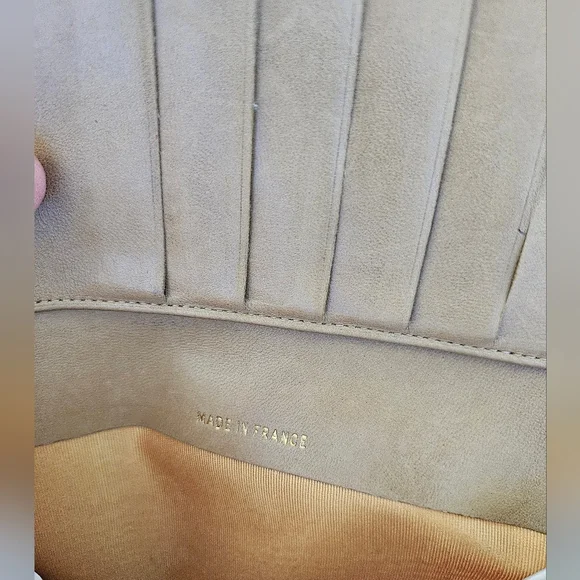 VGUC Chanel Caviar Leather Kisslock Beige Wallet Vintage - Picture 10 of 17